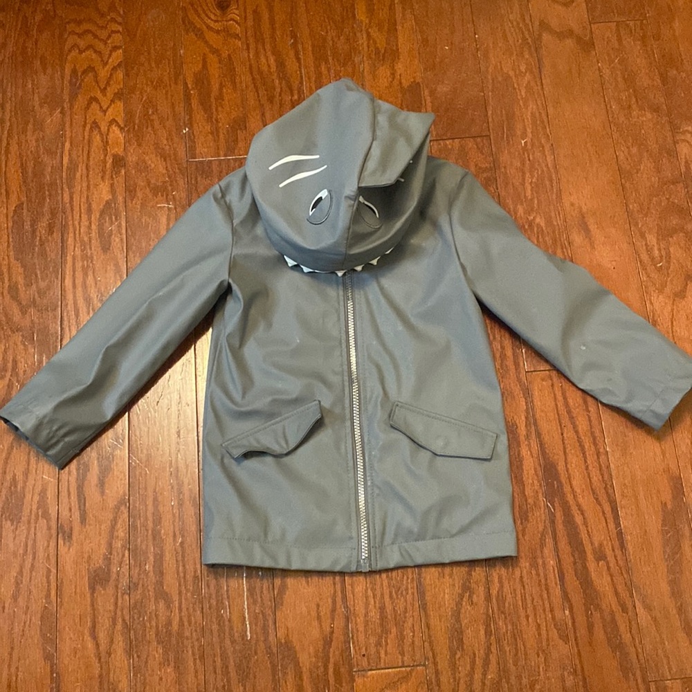 Cat & Jack Shark Raincoat with hood